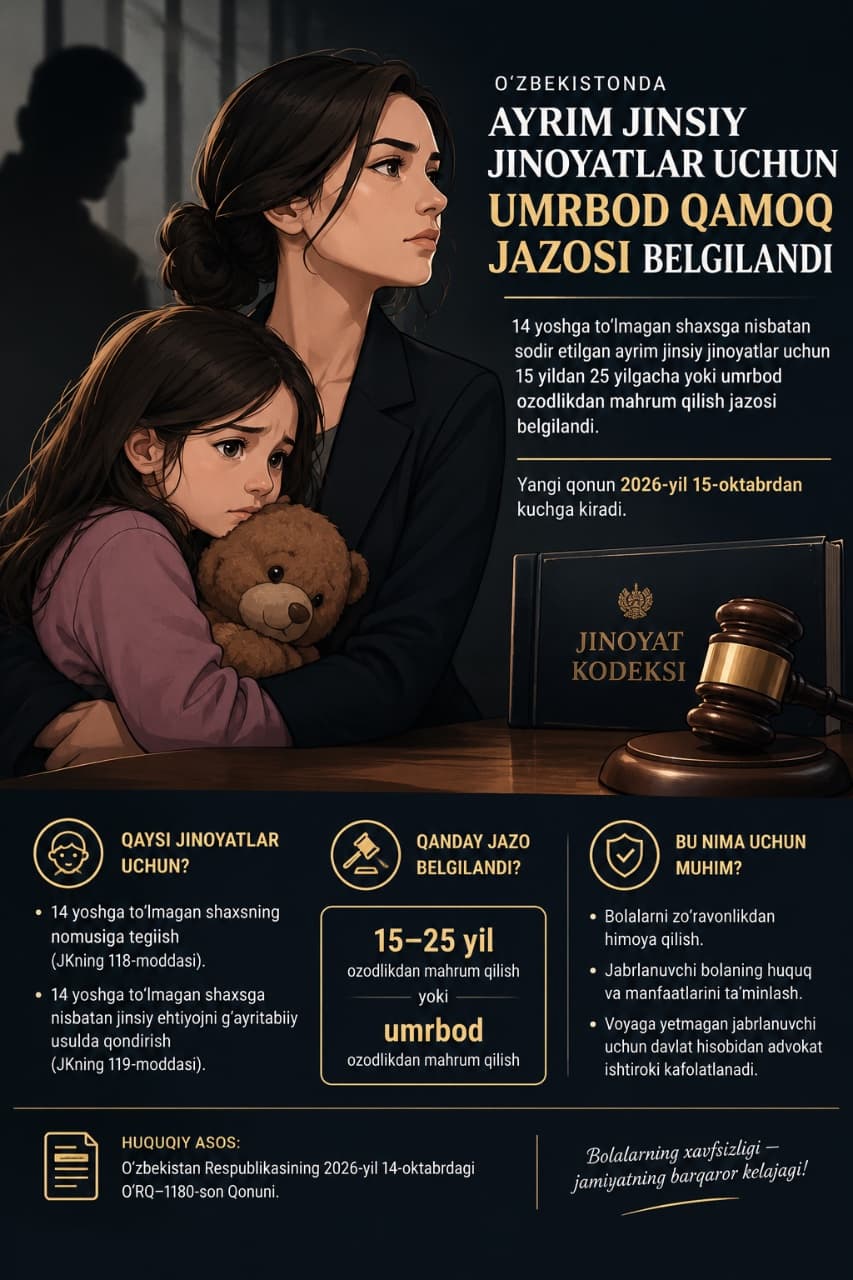 Endi bolalarni kuchliroq himoya qilamiz!