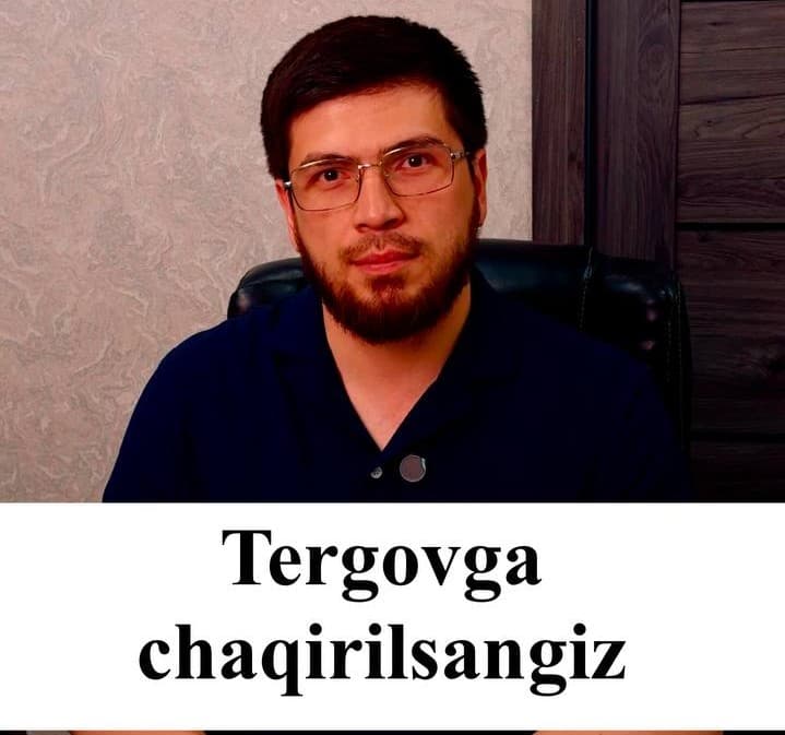 "Адвокатсиз гапирмайман!": Терговчи билан мулоқотда ўз ҳуқуқларини қандай ҳимоя қилиш лозим?